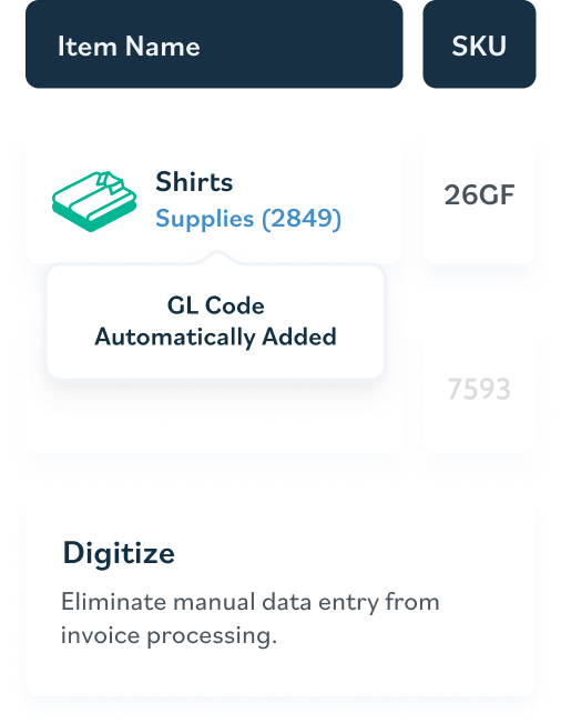 retail ap automation digitizing invoices product abstract