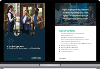Laptop - A Guide to AP Automation for Hospitality
