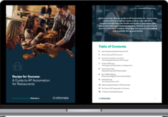 Laptop - A Guide to AP Automation for Restaurants